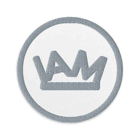 Crown of Glory White/Silver Patch